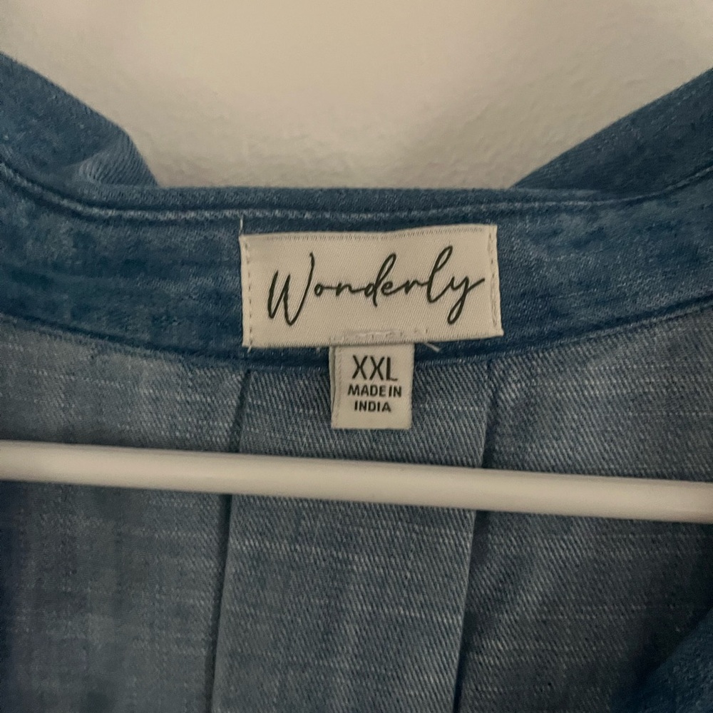 Wonderly Blue Denim Dress - Picture 3 of 6